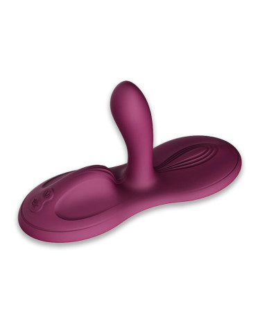 Sit-on-top смарт-вібратор Zalo Flora Smart Vibrating Pad Velvet Purple