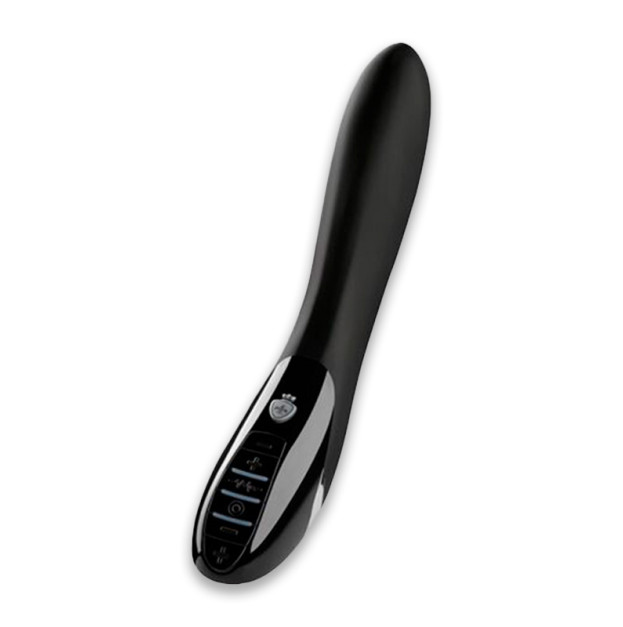 Вібратор з електростимуляцією Mystim Electric Eric eStim Black