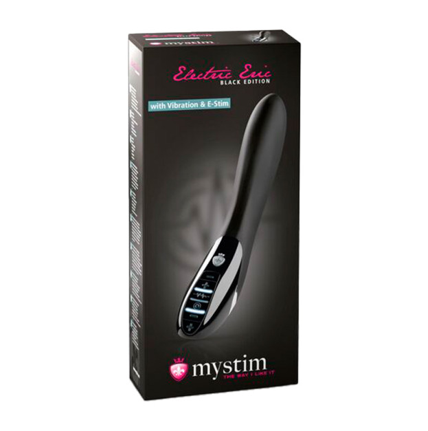 Вібратор з електростимуляцією Mystim Electric Eric eStim Black