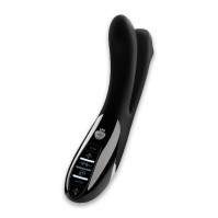 Вібратор подвійний з електростимуляцією Mystim Tingling Aparte eStim Black