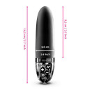 Вібратор з електростимуляцією Mystim Sleak Freak Black Edition