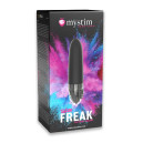Вібратор з електростимуляцією Mystim Sleak Freak Black Edition