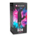 Вібратор-кролик з електростимуляцією Mystim Hop Hop Bob Black Edition