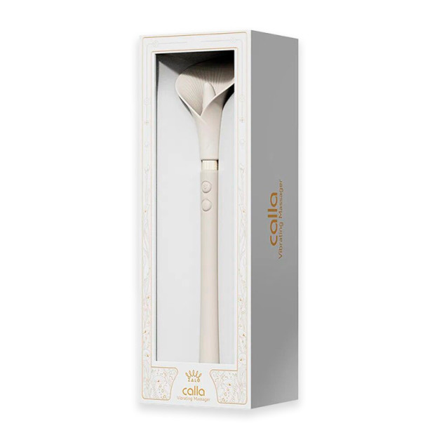 Вібромасажер Zalo Calla Ivory White