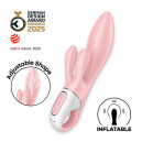 Вібратор-кролик надувний Satisfyer Air Pump Bunny 3