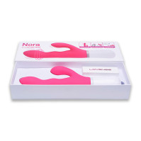 Смарт вібратор-кролик Lovense Nora Pink