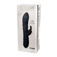 Вібратор-кролик Adrien Lastic Twister Black