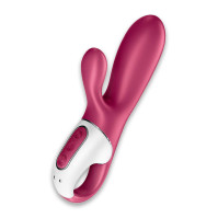 Смарт вібратор-кролик із підігрівом Satisfyer Hot Bunny Purple