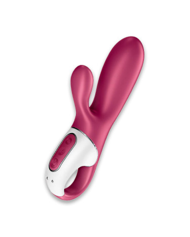 Смарт вібратор-кролик із підігрівом Satisfyer Hot Bunny Purple