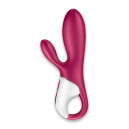 Смарт вібратор-кролик із підігрівом Satisfyer Hot Bunny Purple