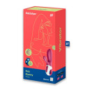 Смарт вібратор-кролик із підігрівом Satisfyer Hot Bunny Purple