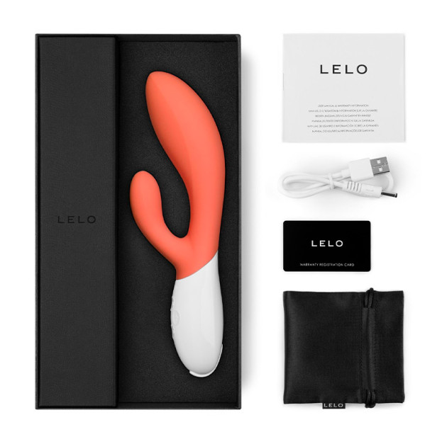 Вібратор-кролик LELO Ina 3 Coral