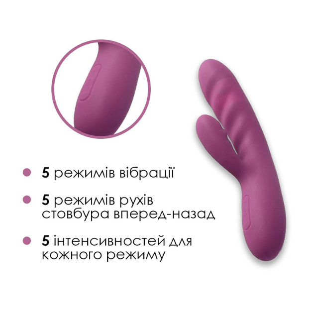 Вібратор-кролик Svakom Avery Lilac