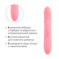 Смарт вібратор-кролик Svakom Mora Neo Pink