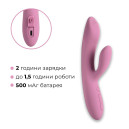 Вібратор кролик з перлинною стимуляцією точки G Svakom Trysta Neo Purple