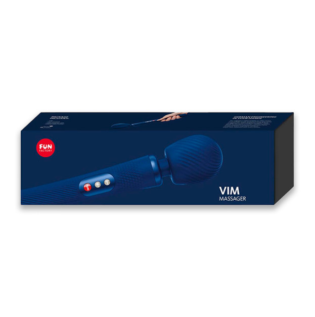 Вібратор Fun Factory VIM Vibrating Wand Midnight Blue