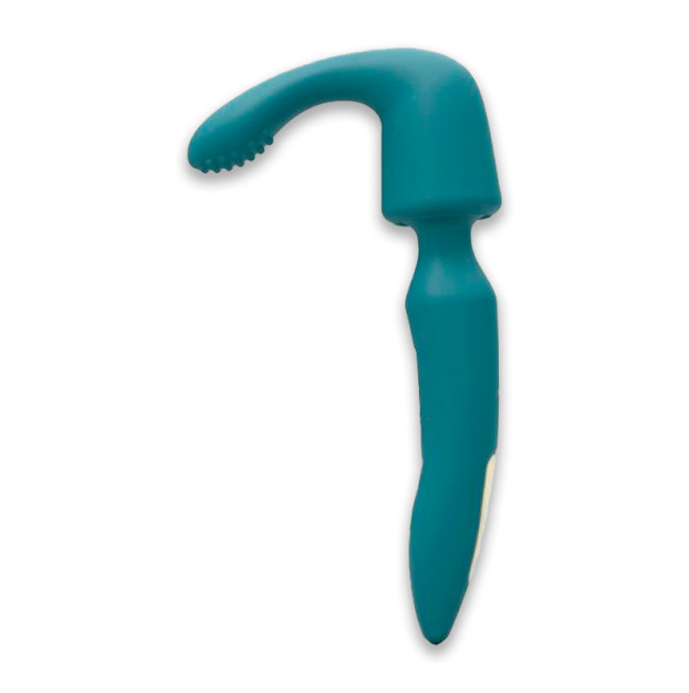 Вібромасажер з двома насадками Love To Love R-EVOLUTION Teal Me