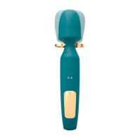 Вібромасажер з двома насадками Love To Love R-EVOLUTION Teal Me
