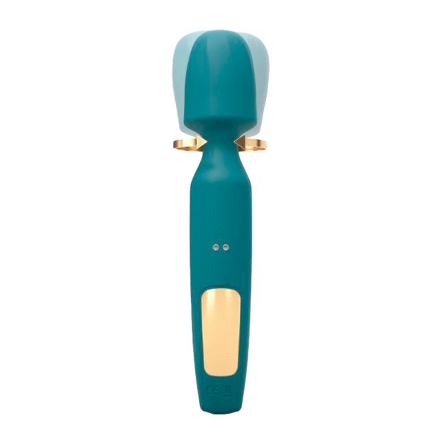 Вібромасажер з двома насадками Love To Love R-EVOLUTION Teal Me