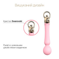 Вібратор з підігрівом Zalo Sweet Magic - Confidence Wand Fairy Pink