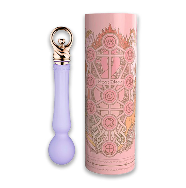 Вібратор з підігрівом Zalo Sweet Magic - Confidence Wand Fantasy Violet