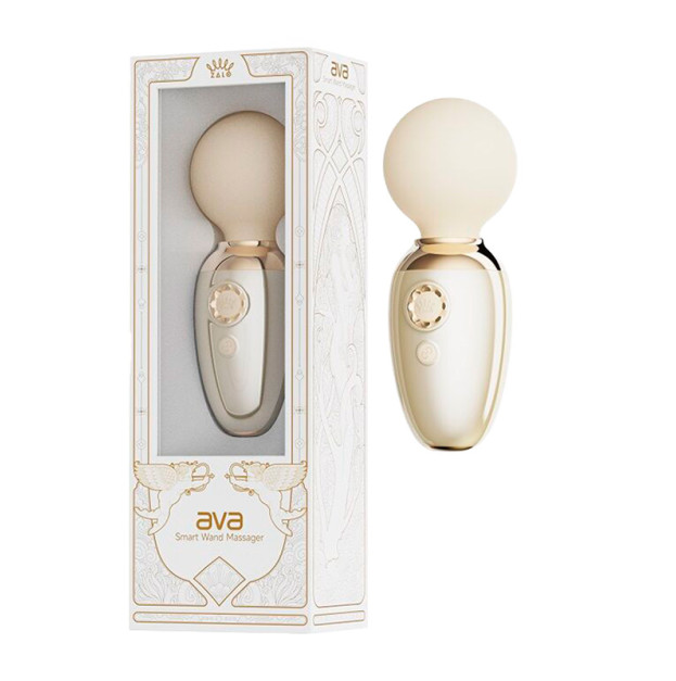Смарт-вібромасажер Zalo – AVA Ivory White
