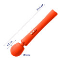 Вібратор Fun Factory VIM Vibrating Wand Sunrise Orange