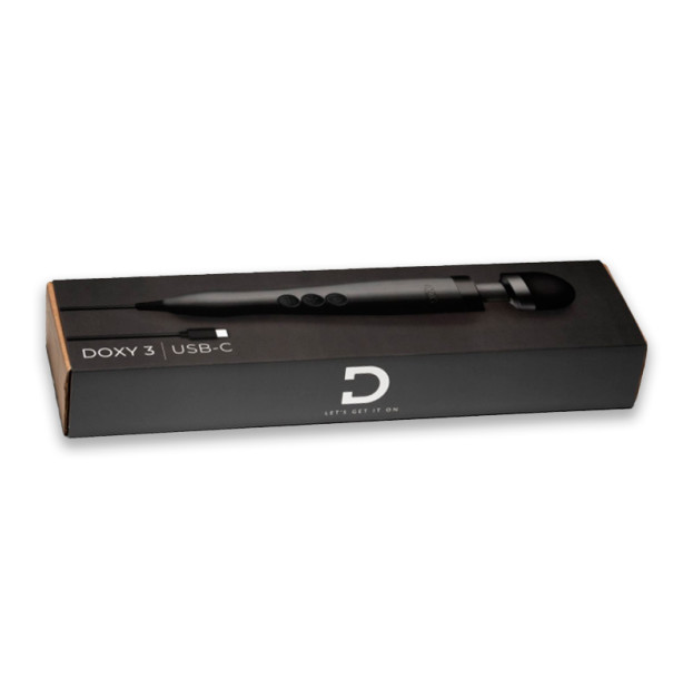 Вібратор DOXY3 USB-C Massager Matte Black