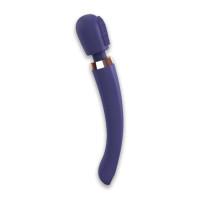 Вібратор з силіконовою щіточкою Love to Love Brush Crush – Midnight Indigo