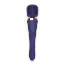 Вібратор з силіконовою щіточкою Love to Love Brush Crush – Midnight Indigo
