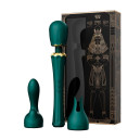 Вібратор Zalo Kyro Wand Turquoise Green