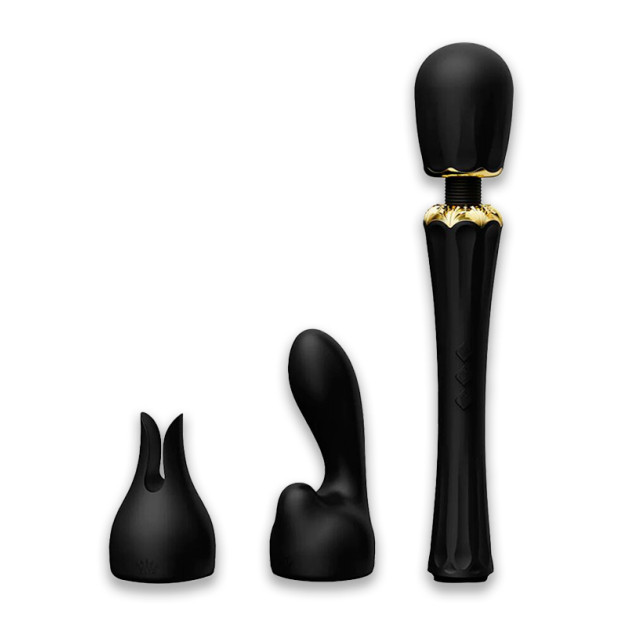 Вібратор Zalo Kyro Wand Obsidian Black