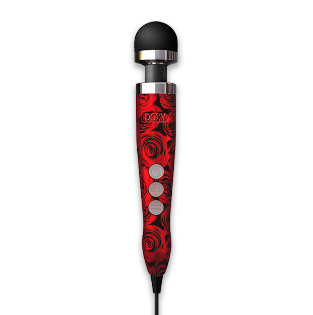 Вібратор DOXY Die Cast 3 Rose Pattern