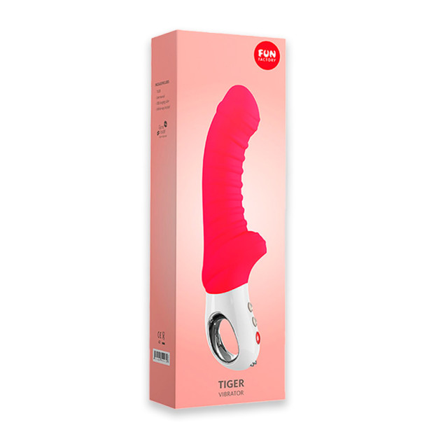 Вібратор для точки G Fun Factory Tiger India Red