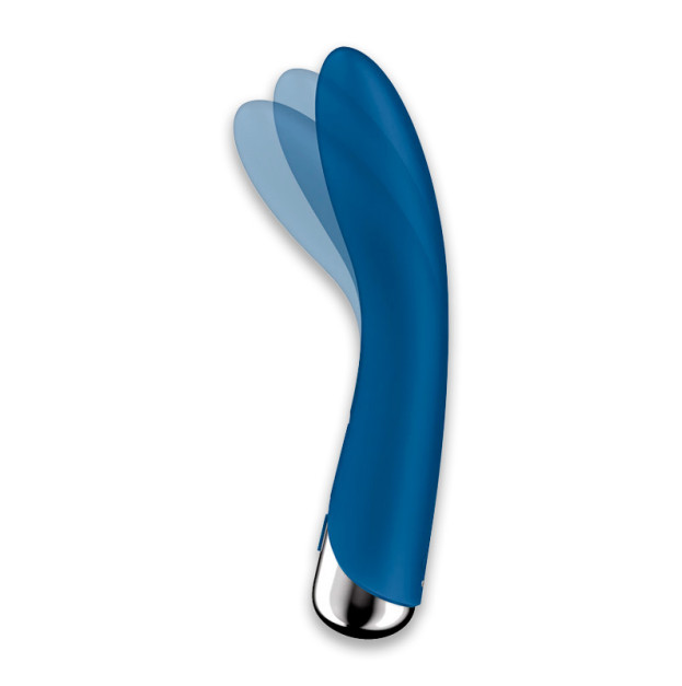 Вібратор точки G з обертанням Satisfyer Spinning Vibe 1 Blue