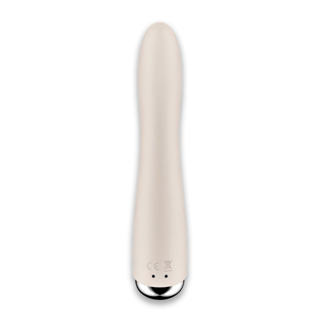 Вібратор точки G з обертанням Satisfyer Spinning Vibe 1 Beige