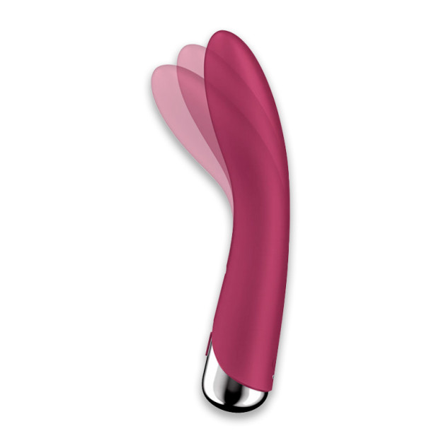 Вібратор точки G з обертанням Satisfyer Spinning Vibe 1 Red