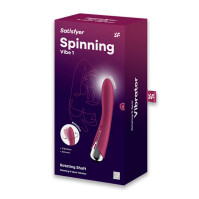 Вібратор точки G з обертанням Satisfyer Spinning Vibe 1 Red