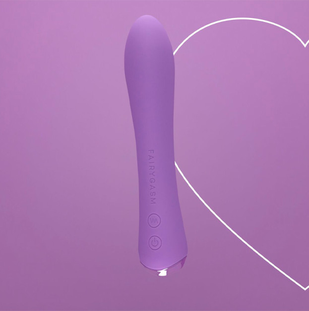 Вібратор з підігрівом FairyGasm WowGenie Violet