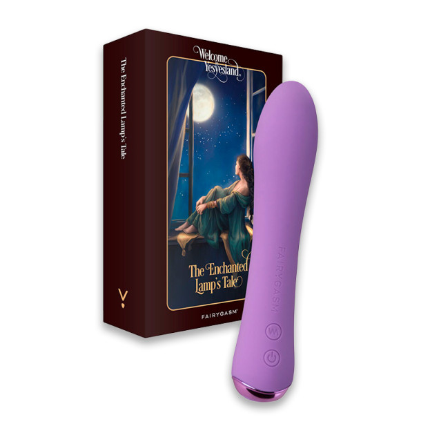 Вібратор з підігрівом FairyGasm WowGenie Violet