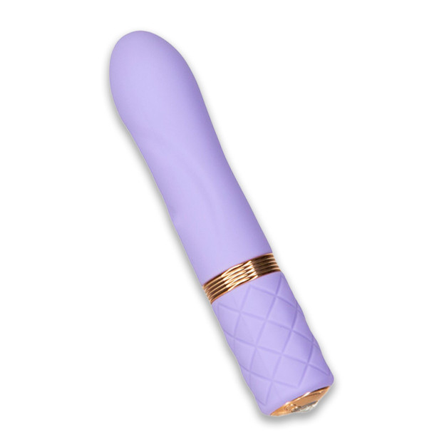 Вібратор Pillow Talk Flirty Purple Special Edition Purple з кристалом Swarovski