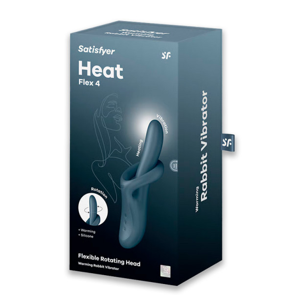 Вібратор Satisfyer Heat Flex 4 Grey