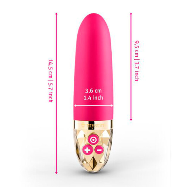Вібратор Mystim Sleak Freak Pink