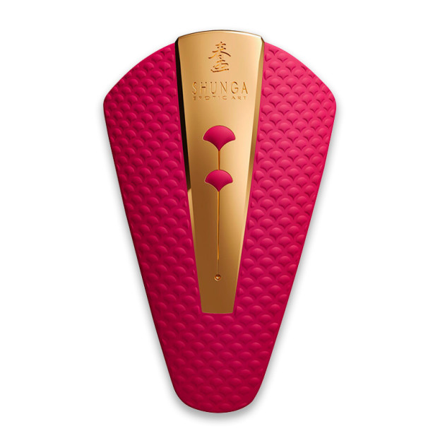 Вібратор для клітора Shunga Obi Raspberry