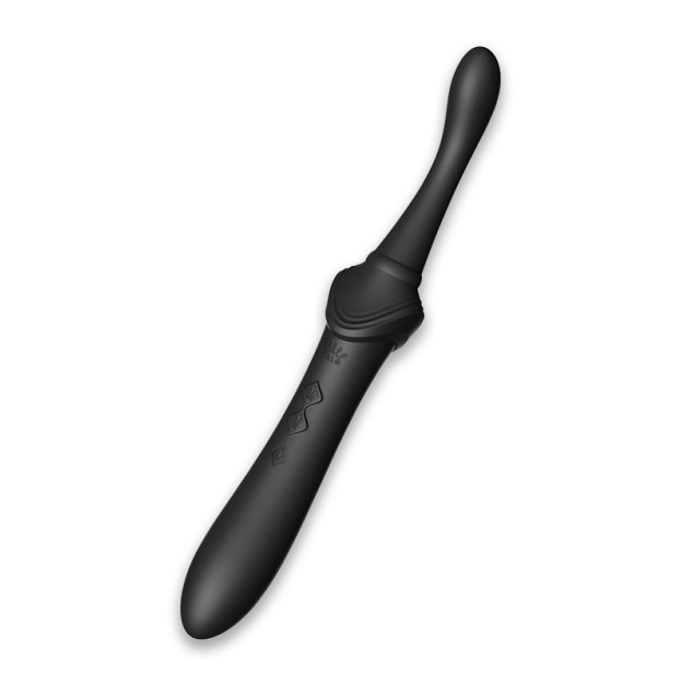 Мультифункціональний вібратор Zalo — Bess 2 Obsidian Black
