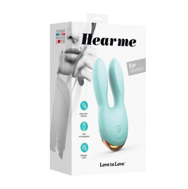 Вібратор-кролик Love To Love Hear Me Menthe