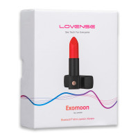 Вібратор-помада Lovense Exomoon Black