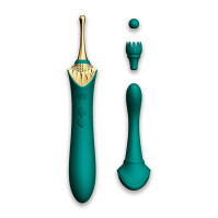 Вібратор Zalo — Bess Turquoise Green