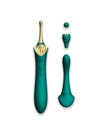 Вібратор Zalo — Bess Turquoise Green