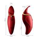 Вібратор Zalo — Hero Wine Red